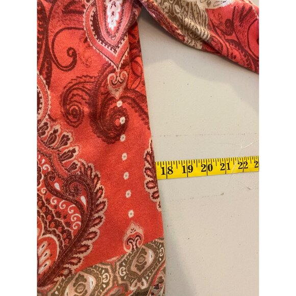 Chico's Multicolor Paisley Cardigan - Picture 8 of 10